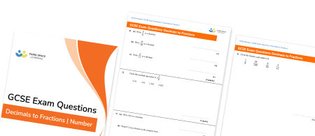 Decimals To Fractions Exam Questions