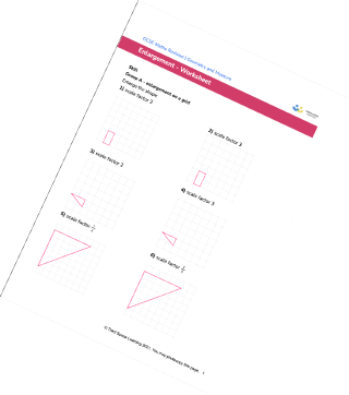 Enlargement Worksheets