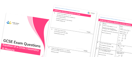 Equation Of A Circle Exam Questions