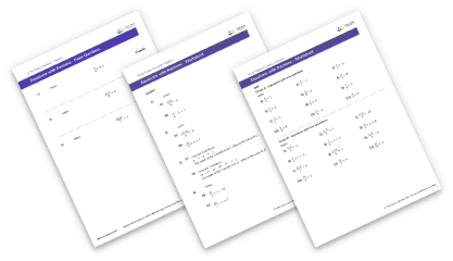 Fractional indices worksheet