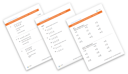 Equivalent fractions worksheet