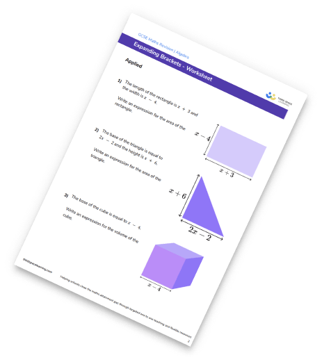 Expanding Brackets Worksheet