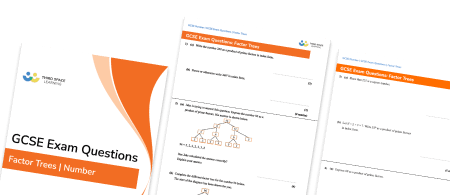 Factor Trees Exam Questions