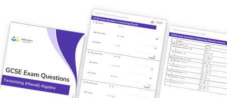 Factorising Exam Questions