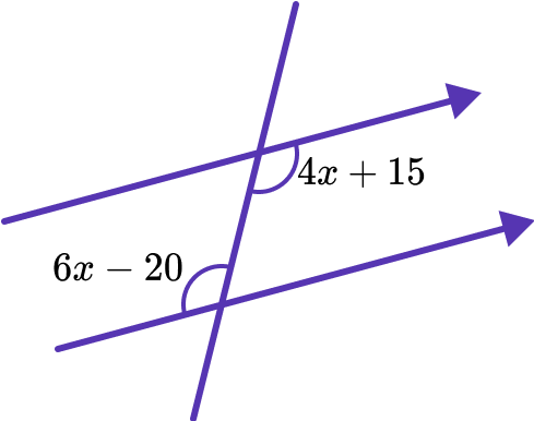 Forming and solving equations example 3