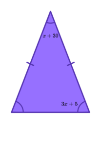 Forming and solving equations practice question 3