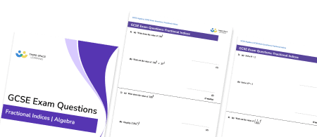 Fractional Indices Exam Questions