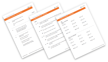 Fractions of amounts worksheet