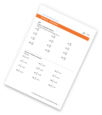 Fraction Worksheet