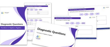 Functions in Algebra Diagnostic Questions