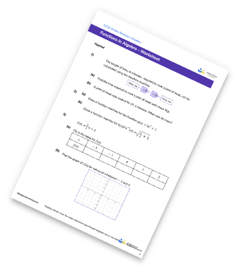 Functions Worksheet