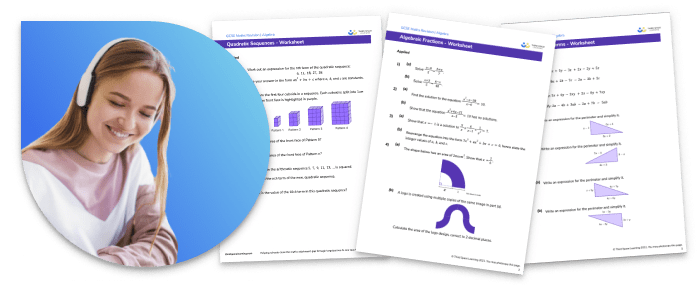 Straight Line Graphs Worksheet