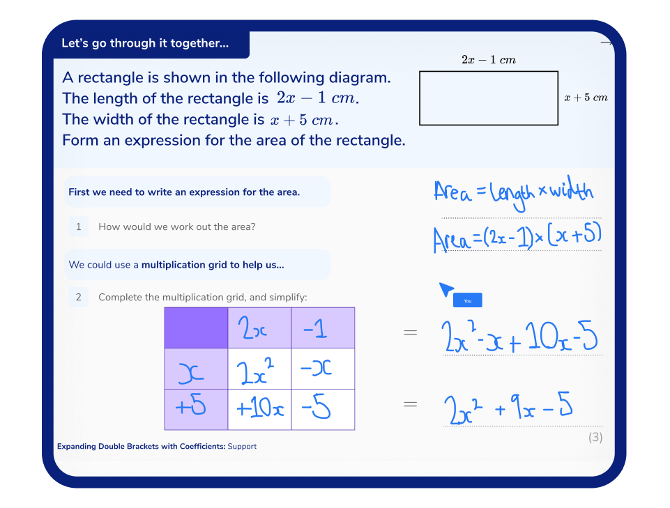 GCSE Example Lesson 2