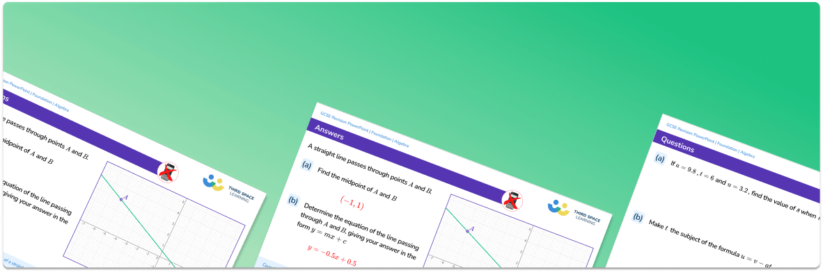 GCSE Revision PowerPoint – Foundation Maths