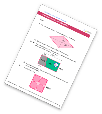 Area Worksheet