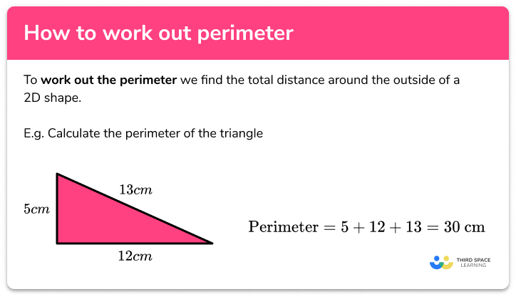 How to work out perimeter