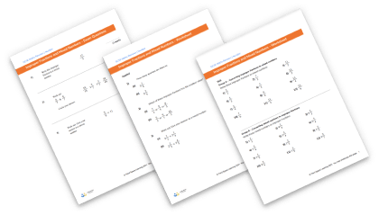 Improper fraction to mixed number worksheet