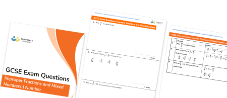 Improper Fractions To Mixed Numbers Exam Questions