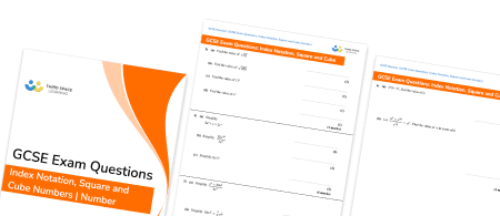 Index Notation, Squares And Cubes Exam Questions