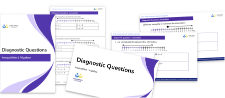 Inequalities Diagnostic Questions