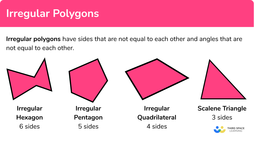 What is an irregular polygon?