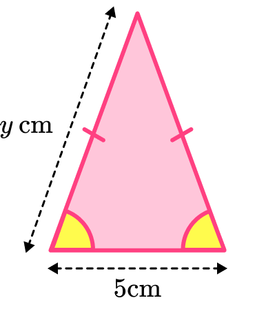 Isosceles Triangle Example 4a