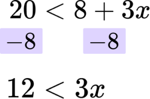 Linear Inequalities Example 4 step 1-1