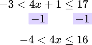 Linear Inequalities Example 5 step 1