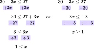 Linear Inequalities question 4 explanation