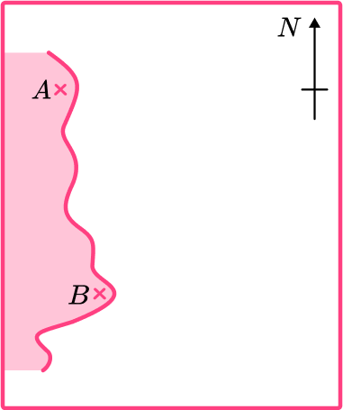 Loci And Construction bearings example 5