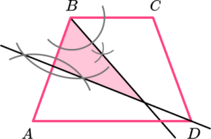 Loci And Construction bearings GCSE Question 2 image 2