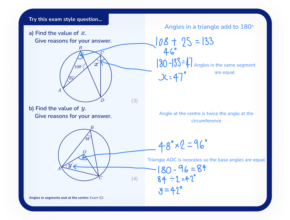 Sample Lesson - Circle Theorem