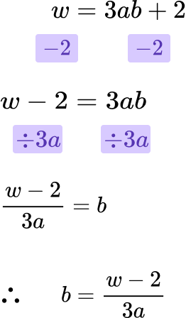 Maths formulas example 3