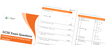 Multiplying And Dividing Surds Exam Questions
