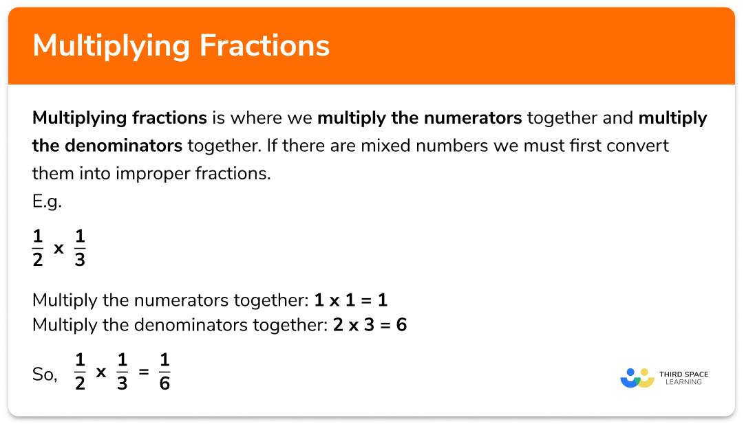 Multiplying fractions