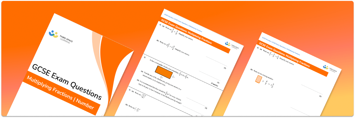 Multiplying Fractions Exam Questions