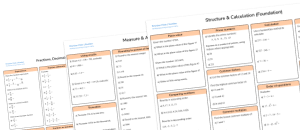 Number Revision Mats