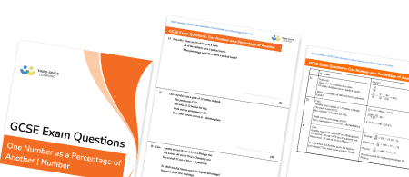 One Number As A Percentage Of Another Exam Questions