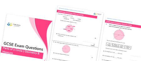 Parts Of A Circle Exam Questions