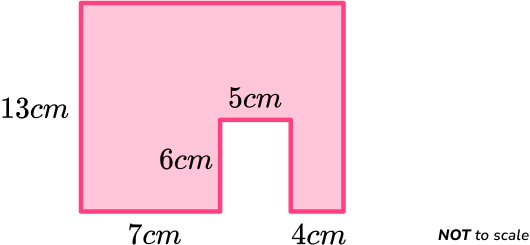 Perimeter Of Compound Shapes example 2