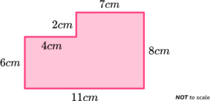 Perimeter Of Compound Shapes practice question 1