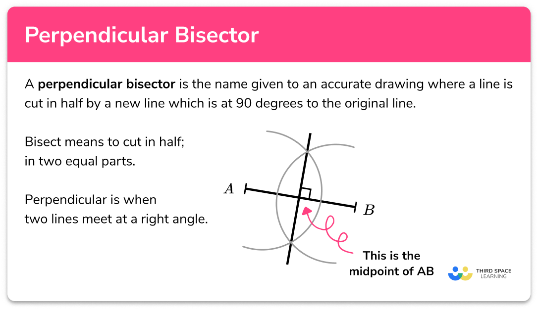 Perpendicular bisector