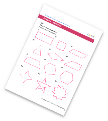 Polygons Worksheet