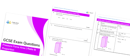 Pressure Force Area Exam Questions