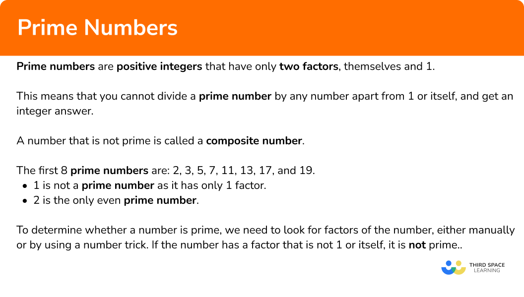 What are prime numbers?