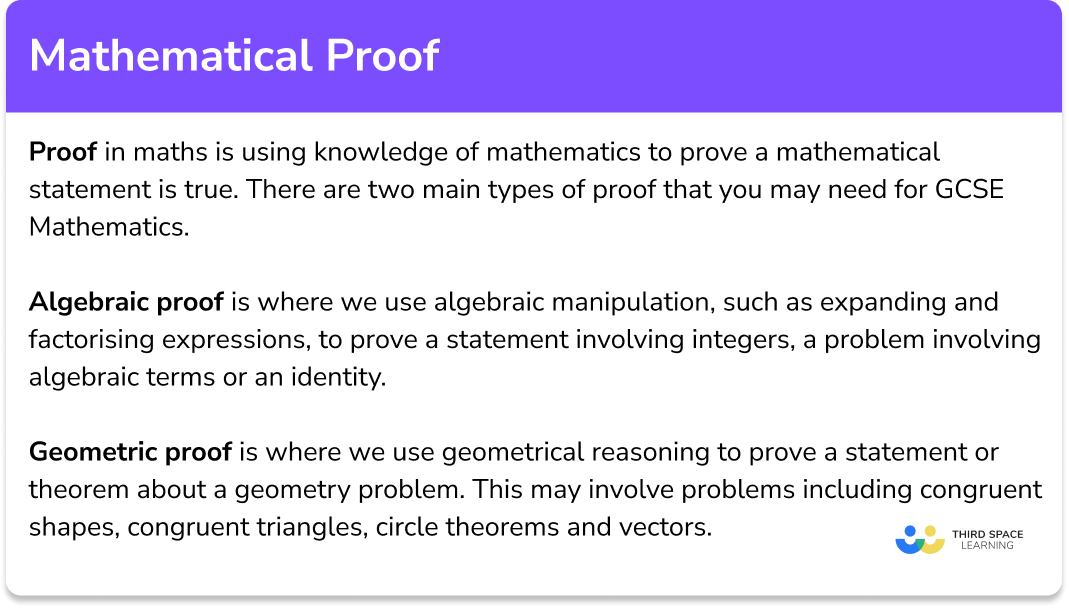 Mathematical proof