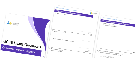 Quadratic Equations Exam Questions