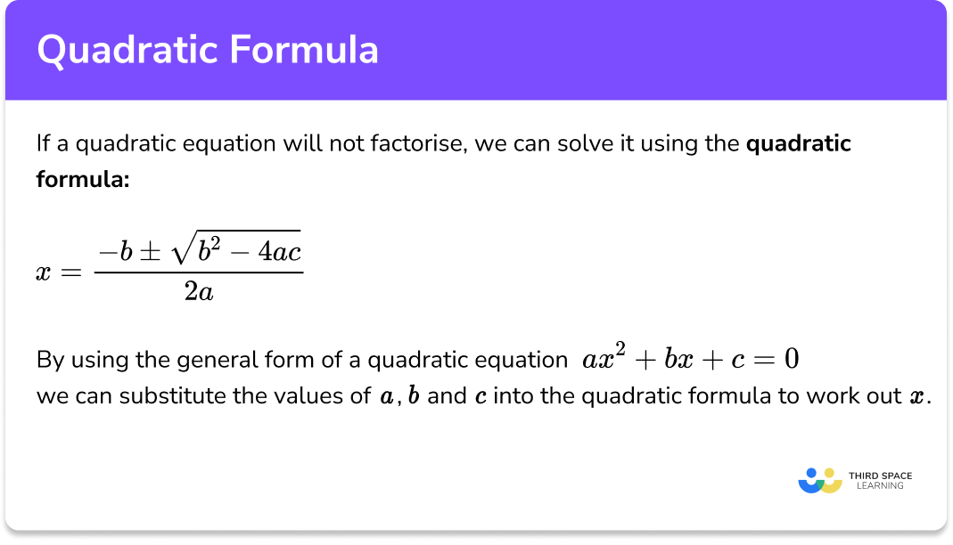 https://thirdspacelearning.com/gcse-maths/algebra/quadratic-formula/