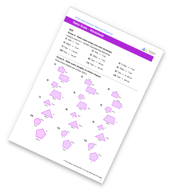 Ratio And Scale Worksheet