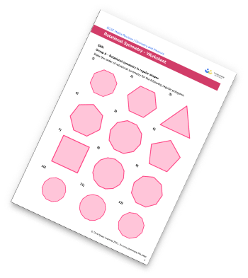 Rotational Symmetry Worksheet